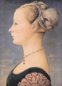 ピエロ・デル・ポッライウォーロ《貴婦人の肖像》