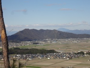 雪野山 129・箕作山、伊吹山 (640x480)