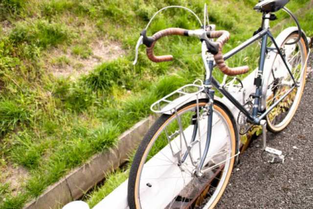 自転車警察に止められた